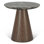 Caldera Side Table in Lava Marble and Dark Oak