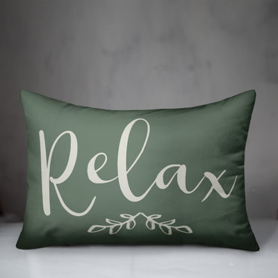 Outdoor Reversible Throw Pillow