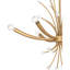 Cheyene 6-Light Brushed Weathered Brass Chandelier-98691616