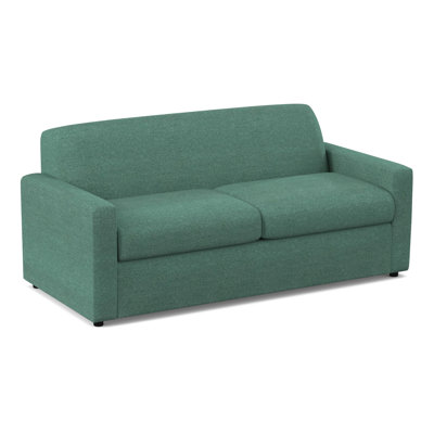 Wells 76.5" Square Arm Sofa with Reversible Cushions with USB