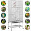 175.5cm Flat Top Floor Bird Cage with Wheels-182457389