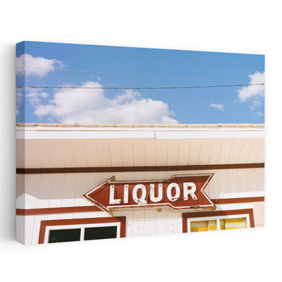 Tennessee Liquor Abstract Contemporary Architecture City Wall Art Print 1 Piece Wrapped Canvas Wall Art