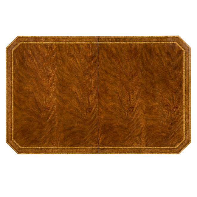 English Cabinet Maker Mahogany Wood Dining Table