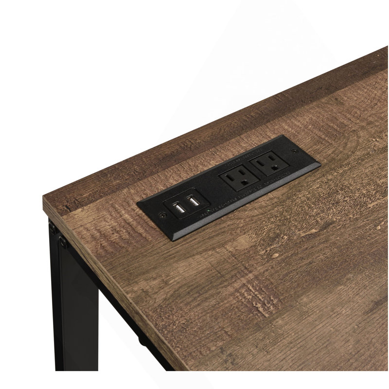 Bureau d'écriture Tyrese, Noir