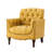 Annja 32" W Tufted Genuine Leather Armchair-121845632