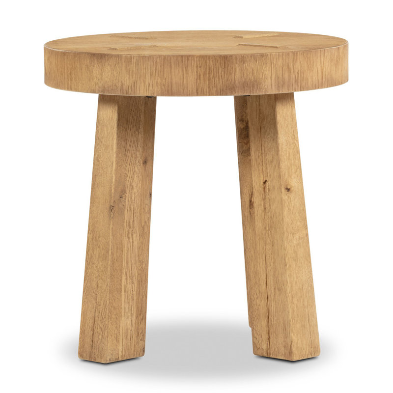 Sadira End Table-Worn Oak, Worn Oak