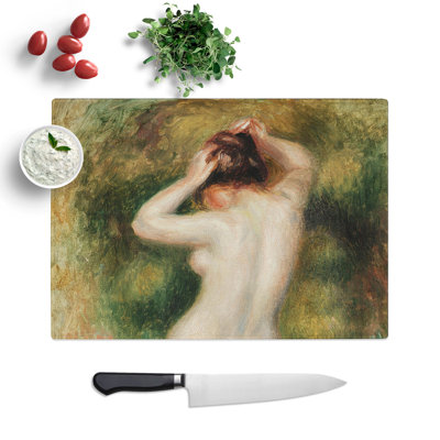Bather by Pierre-Auguste Renoir Chopping Board
