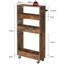 40cm W Utility Cart with Wheels-998977463