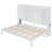 Queen  Size Murphy Bed Wall Bed,White