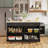 61”W Kitchen Island With 2 Drawer 4 Door-709977152