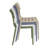 Aragons Stacking Patio Dining Side Chair-1975416462
