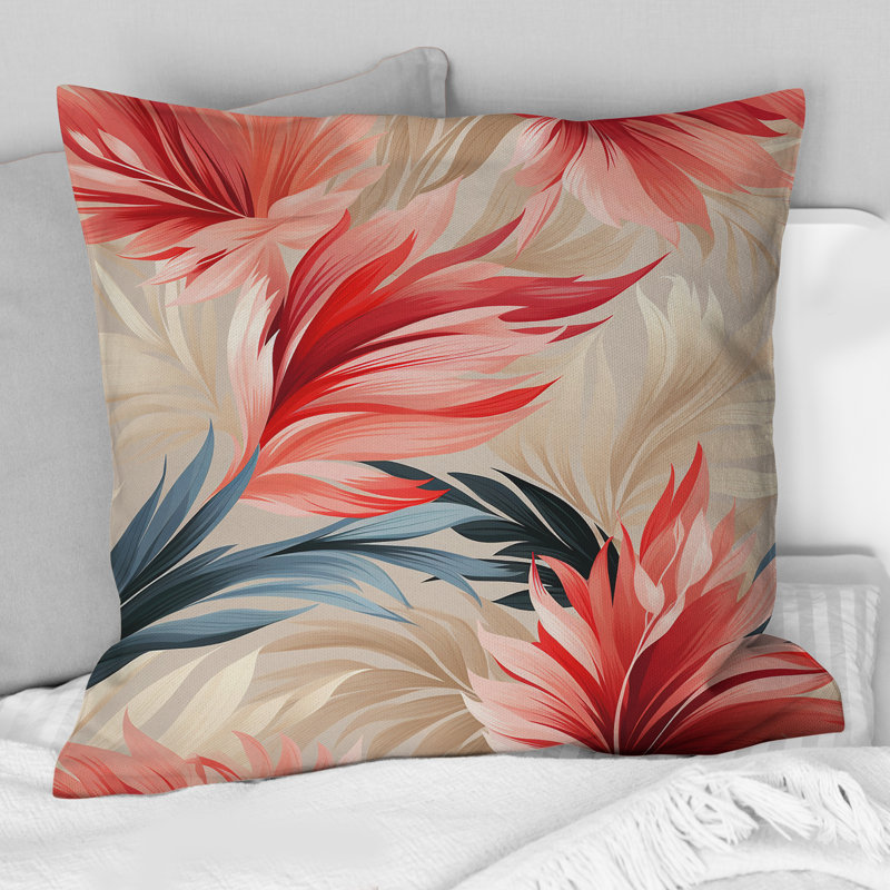Coussin Tropical Tropical, H 18 po x l 18 po