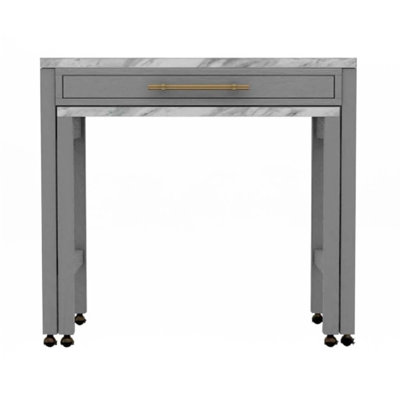 Counter Height Table With Nested Table(Only Table)