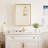 Cyrille Recessed & Surface Framed Medicine Cabinet with Mirror and Shelves-811418155-819396606