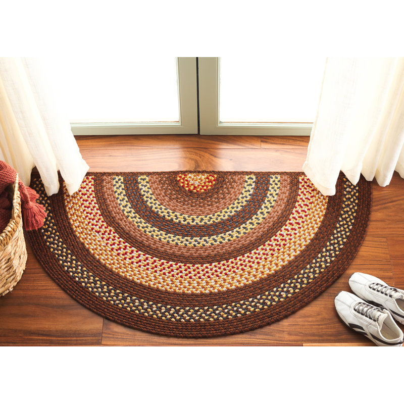 Tapis intérieur / extérieur Ceaira Performance, Demi-cercle 2 pi x 4 pi