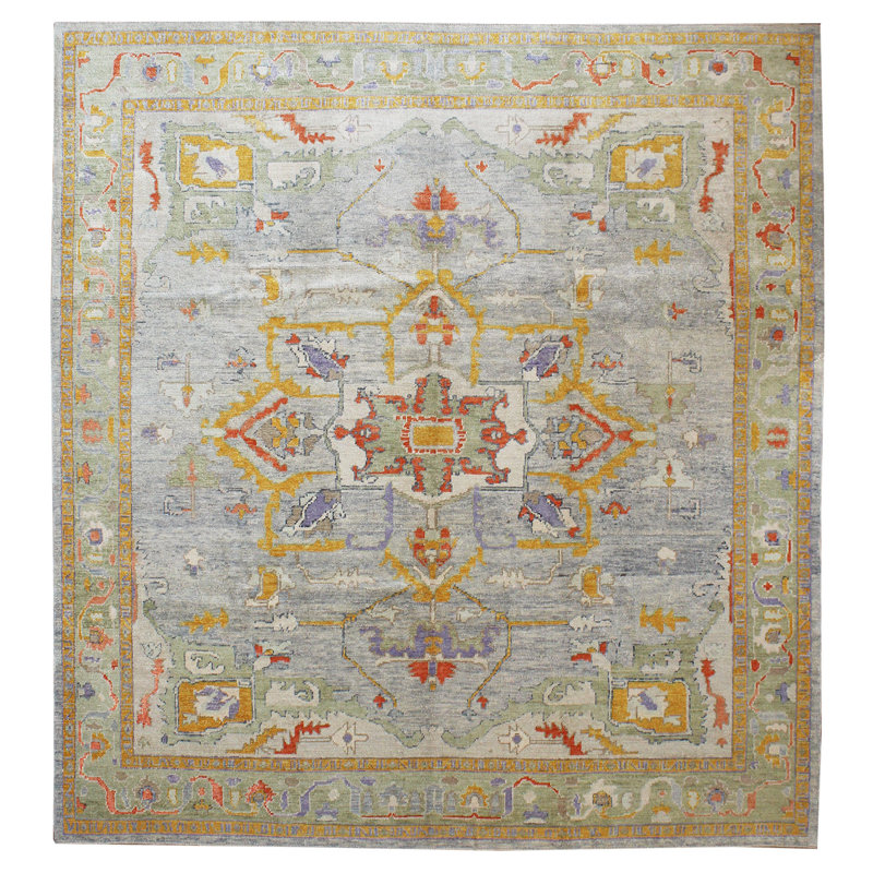 Oushak One-of-a-Kind 10' X 10'4" Area Rug