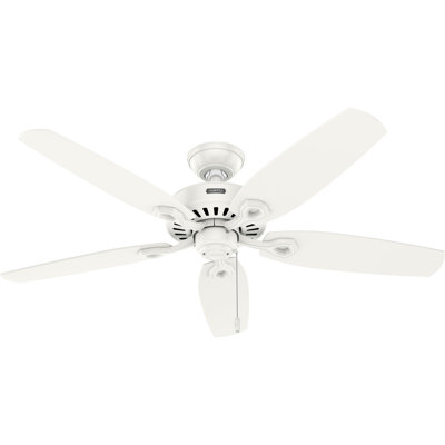 Builder 52" 5-Blade Energy Star® Standard Ceiling Fan With Lights And Pull Chain