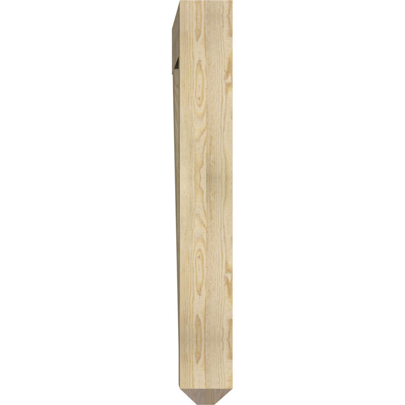 Support de scie rugueuse, sapin Douglas, l 6 po x P 46 po x H 46 po, Sapin de Douglas, H 46 po x l 6 po x P 46 po
