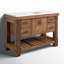 Bromley 48" Single Bathroom Vanity with Quartz Top-112954145
