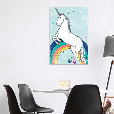 Funky Fun II by June Erica Vess - Wrapped Canvas Gallery-Wrapped Canvas Giclée