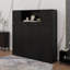 Grand lit escamotable avec armoires de rangement-204367663