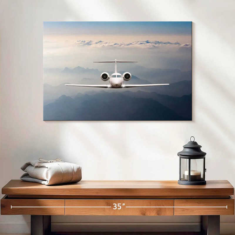 Mehar Alps Business Jet, 16" H x 24" W