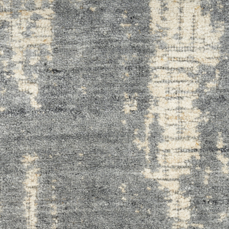 Anathea Abstract Handmade Area Rug, Rectangle 259 x 351 cm
