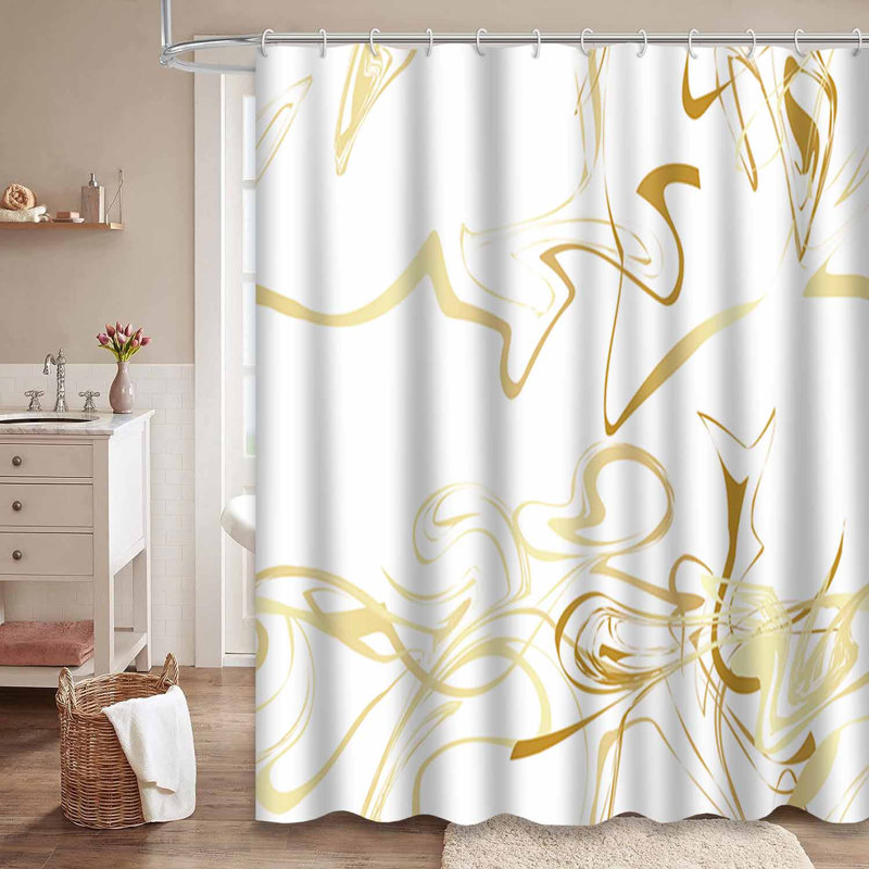 Rideau de douche Marble, 72" L x 84" W