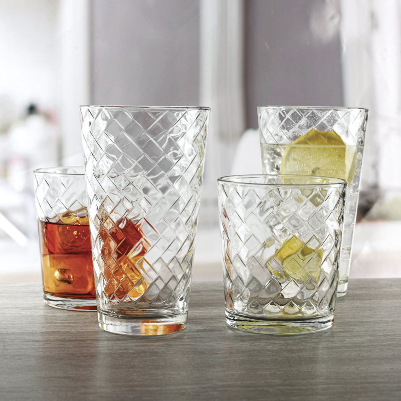 CHEVRON 12PC . ENTERTAINING SET 6+6