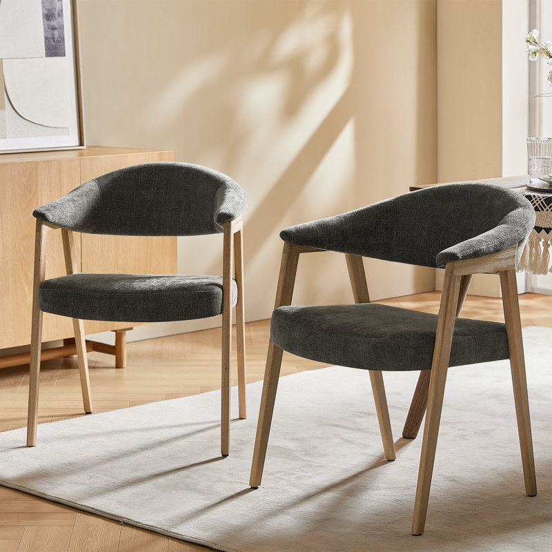 Chaise de salle à manger Milford, Gris