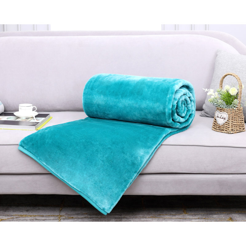 Bernestine Throw Blanket, W150 x L200cm, Teal
