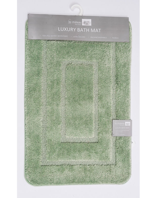Non-Slip Bath Rug, Sage