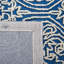 Tapis Marys Trace en laine et coton, tissÃ© Ã  la main-24292681-130890602