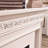 Beige Solid Wood Electric Fireplace-294976582