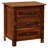 Fireside Lodge Barnwood XL Three Drawer Nightstand