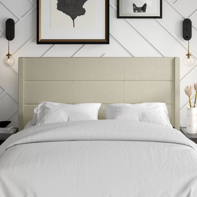 Chanee Upholstered Panel Headboard by Wade Logan