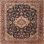 Tapis décoratif brun oriental Anna-Marie