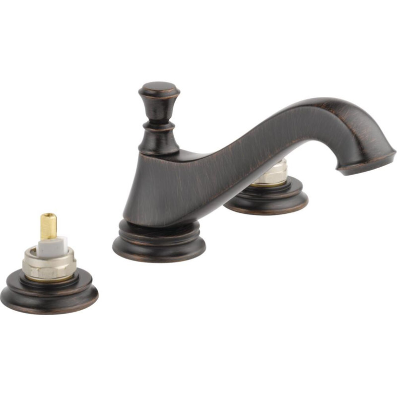 Cassidy Widespread Bathroom Faucet with Drain Assembly, Venetian Bronze