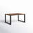 Townsend Rectangular Metal Outdoor Coffee Table , 35.4'' in. W 23.6'' in. D-1362567185