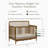 Liberty 4-in-1 Convertible Spindle Crib-113903619