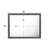 Haiden 46"x35" Mirror, Weathered Black Finish-902860851