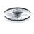 20" Low Profile LED Black Ceiling Fan with Light, Remote & App Control, 6 Speeds, Dimmable