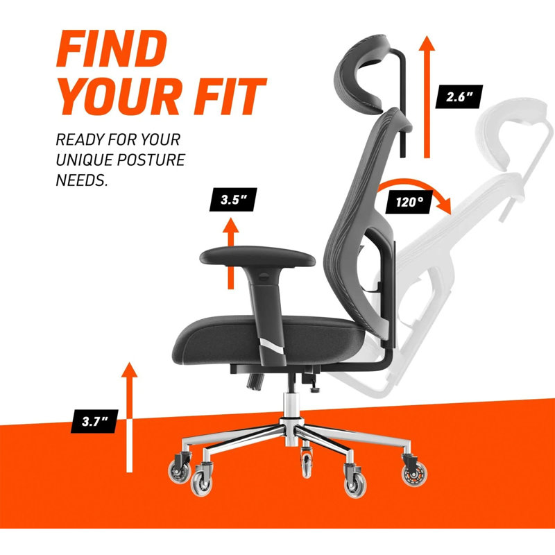 Truweo Executive Chair with Headrest
