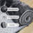 Dark gray shag area rug plush carpet-1660632845