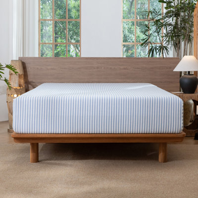 Drap-housse MooMee 100% coton lavé extra profond