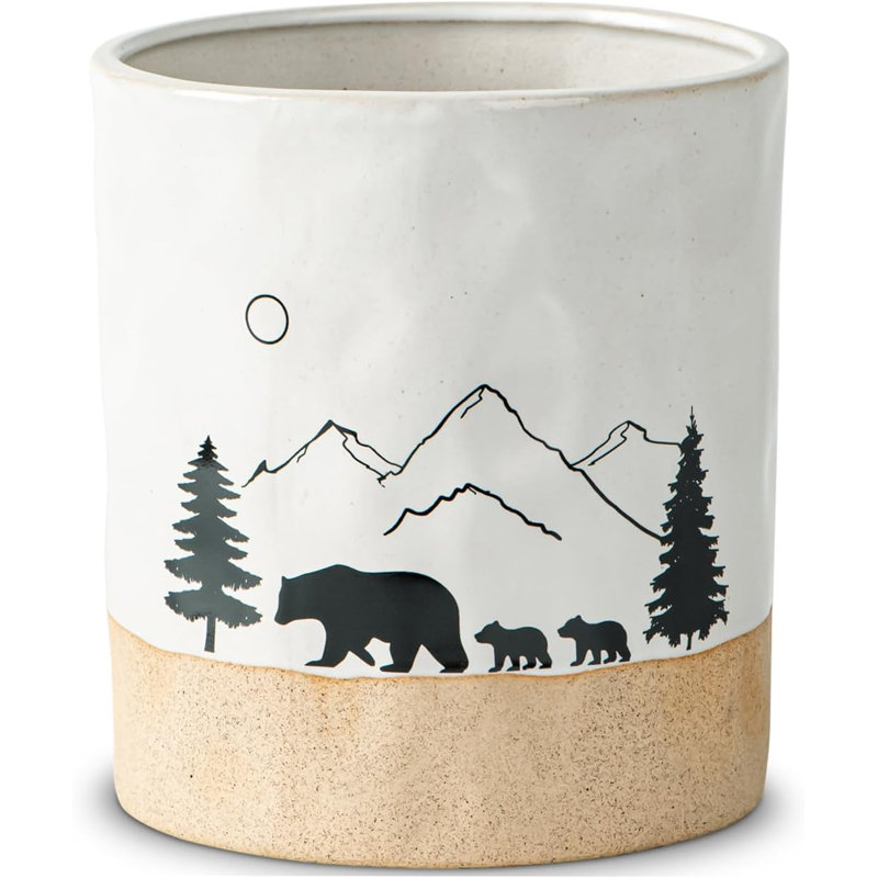 Bear Ceramic Kitchen Countertop Tableware