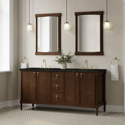 Kinnsden 72" W Double Vanity