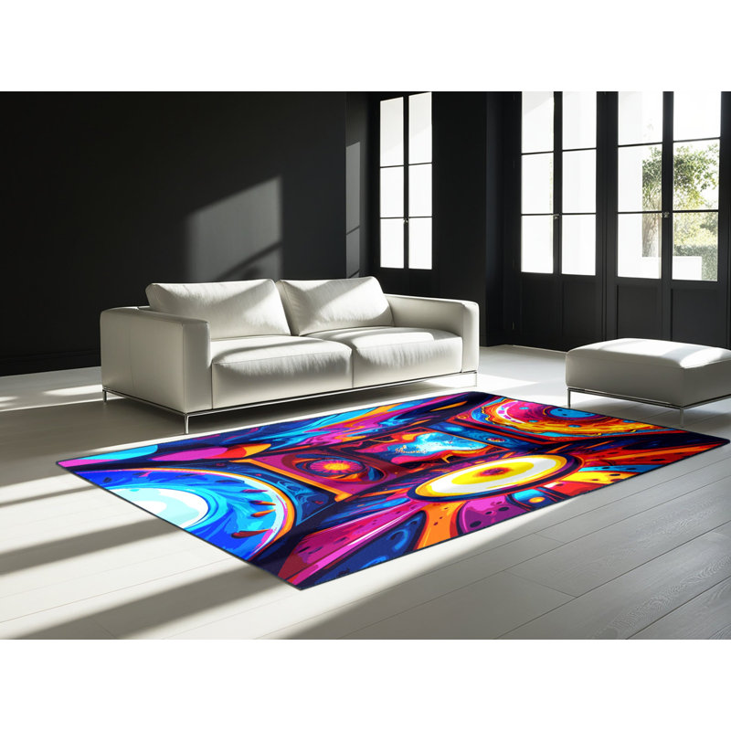 Ether Vision Rug, Square 8'