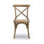 Bailes Solid Elm Wood Cross Back Side Chair-722052976
