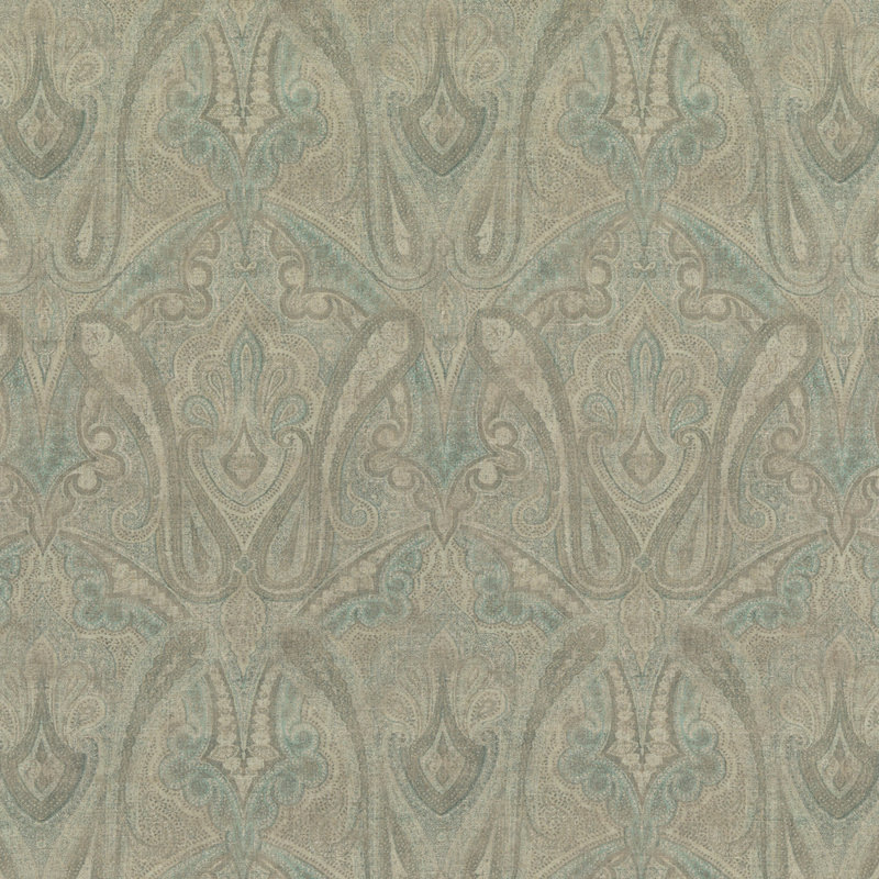 Modern Country II Canvas Canvas Fabric, Mineral